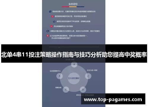 北单4串11投注策略操作指南与技巧分析助您提高中奖概率